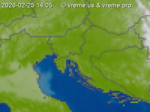 Oblačnost Slovenija