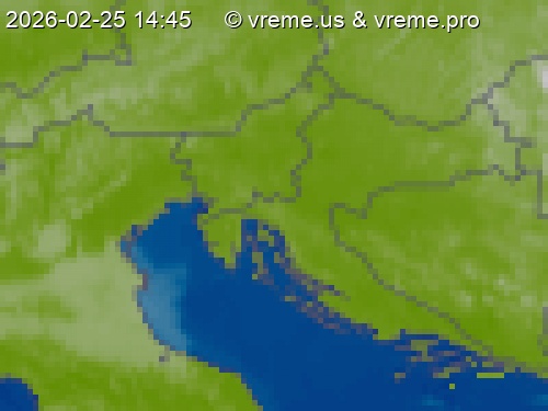 Oblačnost Slovenija