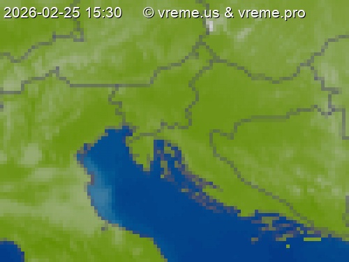 Oblačnost Slovenija