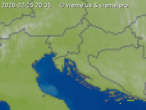 Oblačnost Slovenija