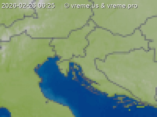 Oblačnost Slovenija