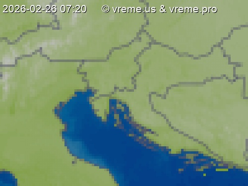 Oblačnost Slovenija