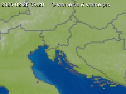 Oblačnost Slovenija