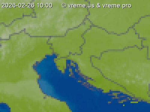 Oblačnost Slovenija