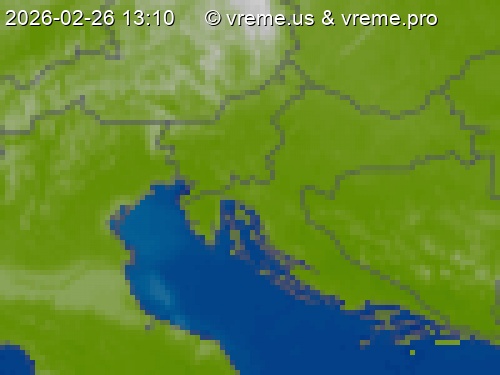 Oblačnost Slovenija