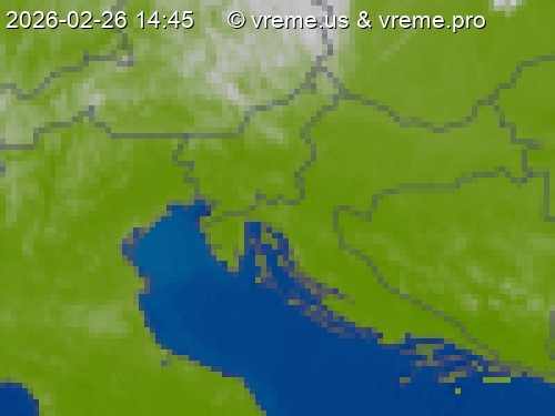 Oblačnost Slovenija