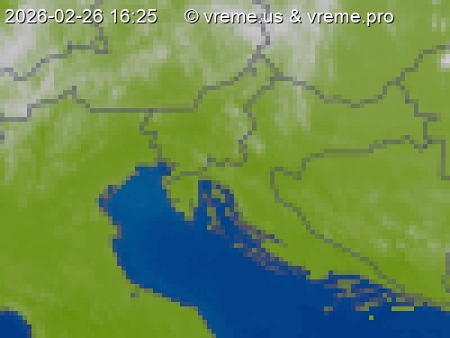 Oblačnost Slovenija