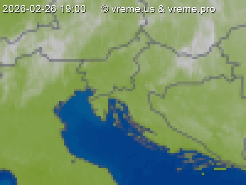 Oblačnost Slovenija