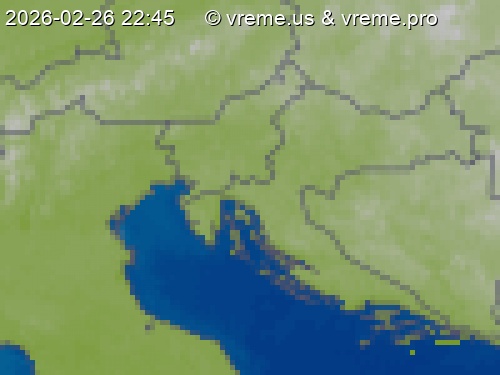 Oblačnost Slovenija