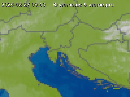 Oblačnost Slovenija