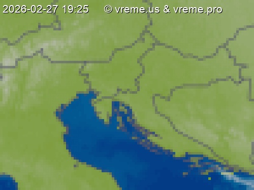 Oblačnost Slovenija