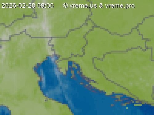 Oblačnost Slovenija