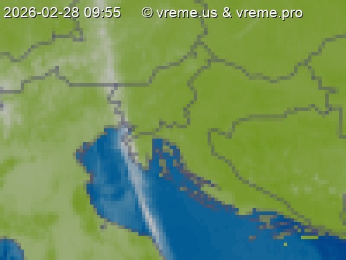 Oblačnost Slovenija