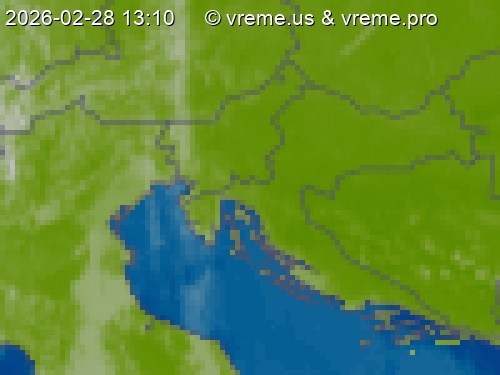 Oblačnost Slovenija