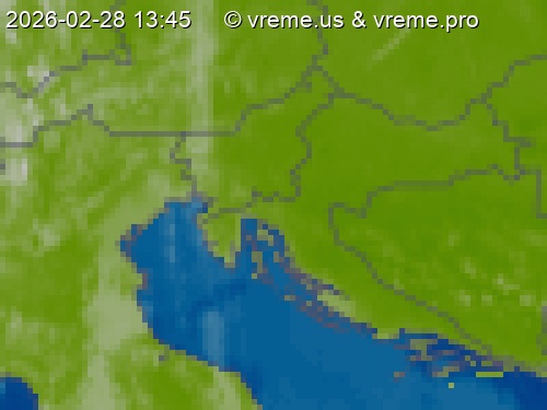 Oblačnost Slovenija