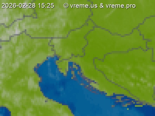 Oblačnost Slovenija