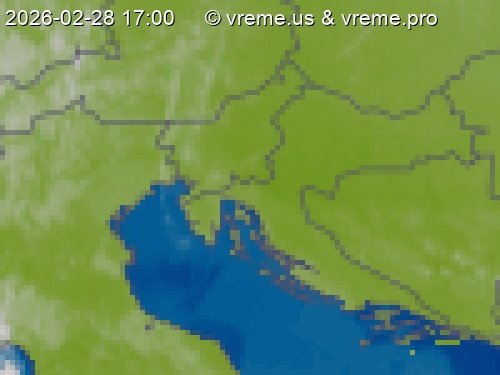 Oblačnost Slovenija