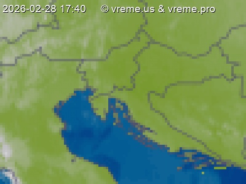 Oblačnost Slovenija
