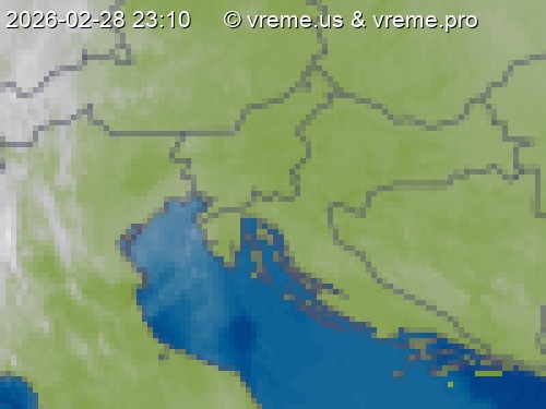 Oblačnost Slovenija