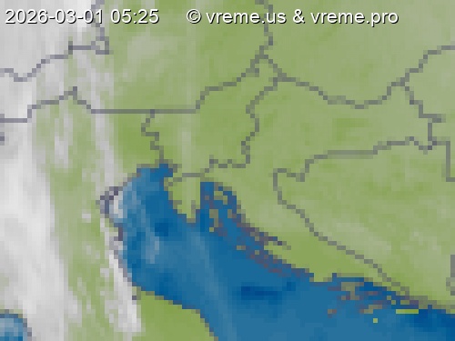 Oblačnost Slovenija