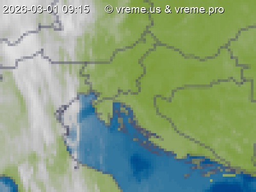Oblačnost Slovenija