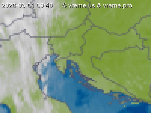 Oblačnost Slovenija