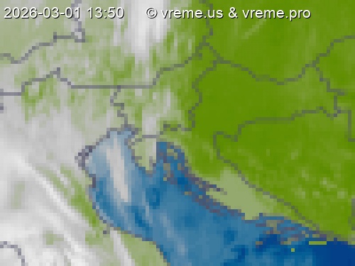 Oblačnost Slovenija