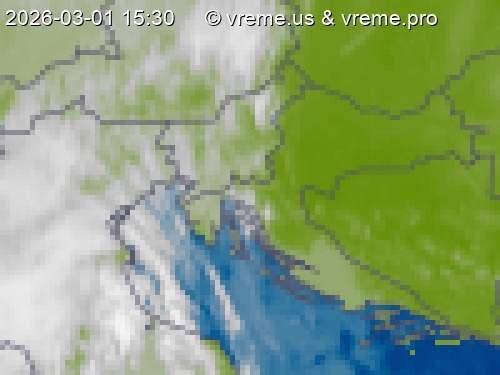 Oblačnost Slovenija