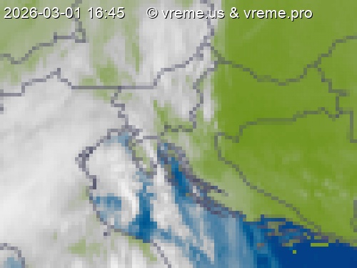 Oblačnost Slovenija