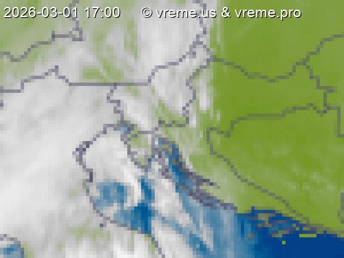 Oblačnost Slovenija