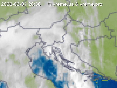 Oblačnost Slovenija