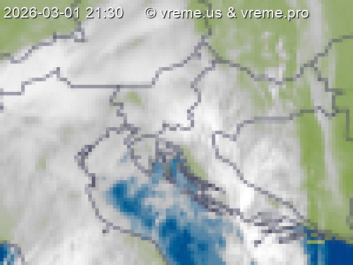 Oblačnost Slovenija