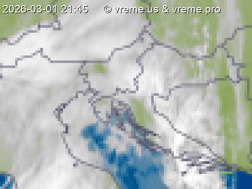 Oblačnost Slovenija