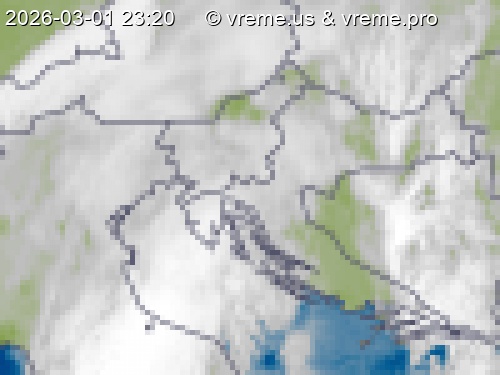 Oblačnost Slovenija