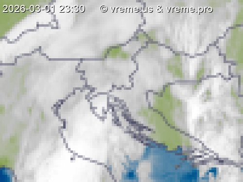 Oblačnost Slovenija