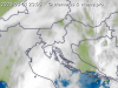 Oblačnost Slovenija