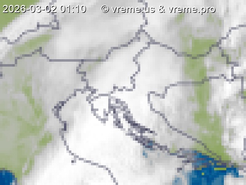 Oblačnost Slovenija