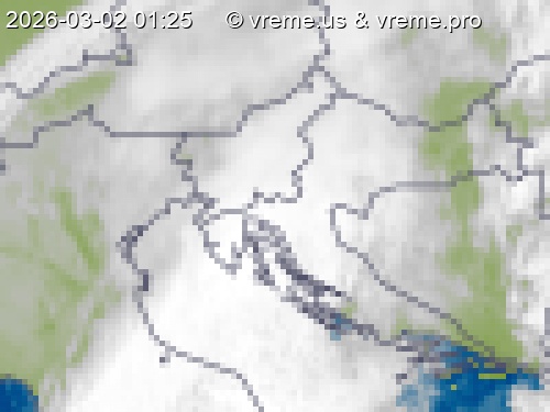 Oblačnost Slovenija