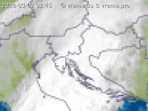 Oblačnost Slovenija