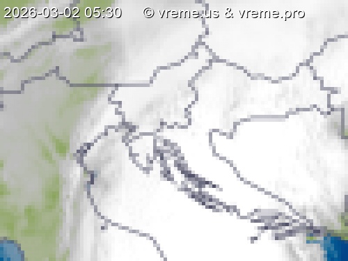 Oblačnost Slovenija