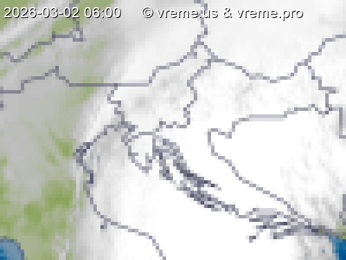 Oblačnost Slovenija