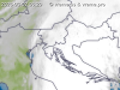 Oblačnost Slovenija