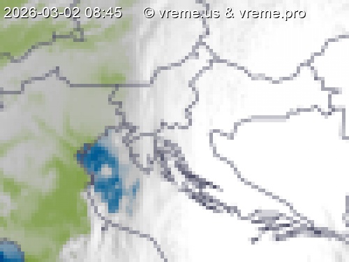 Oblačnost Slovenija