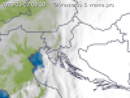 Oblačnost Slovenija