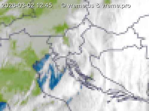Oblačnost Slovenija