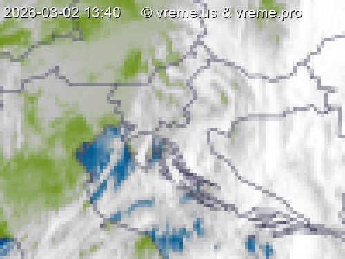 Oblačnost Slovenija