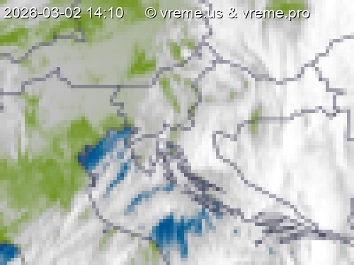 Oblačnost Slovenija