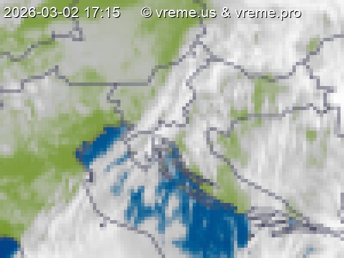 Oblačnost Slovenija