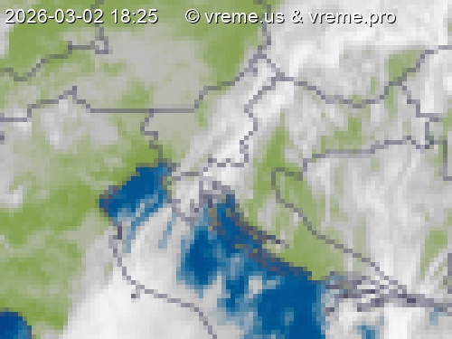 Oblačnost Slovenija