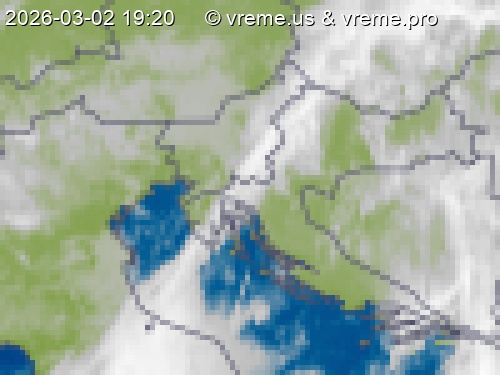 Oblačnost Slovenija